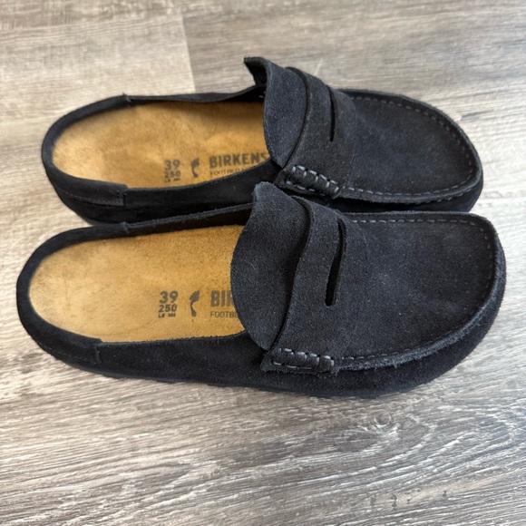 Birkenstock Naples Suede Clogs - Picture 7 of 9